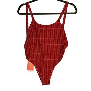 Maaji One Piece Swimsuit M Magic Lines Gigi Classic Sustainable Reversible NEW